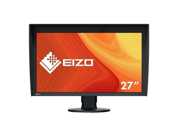 EIZO C-orEdge CG2700X - CG-sarja - LED-näyttö - 27" - 3840 x 2160 4K - IPS - 500 cd/m² - 1450:1 - 13 ms - HDMI, DisplayPort, USB-C - musta - 6 kuuk...