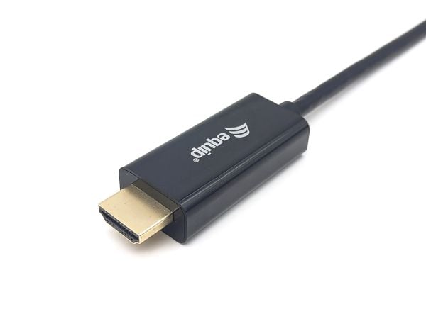 Equip 133413, 3 m, USB Type-C, HDMI-tyyppi A (vakio), Uros, Uros, Suora