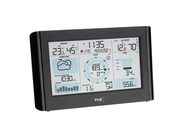 TFA Weather Pro - Værstasjon - svart