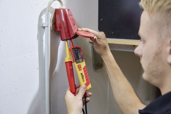 Wiha 45217, Punainen, Keltainen, Sisäänrakennettu näyttö