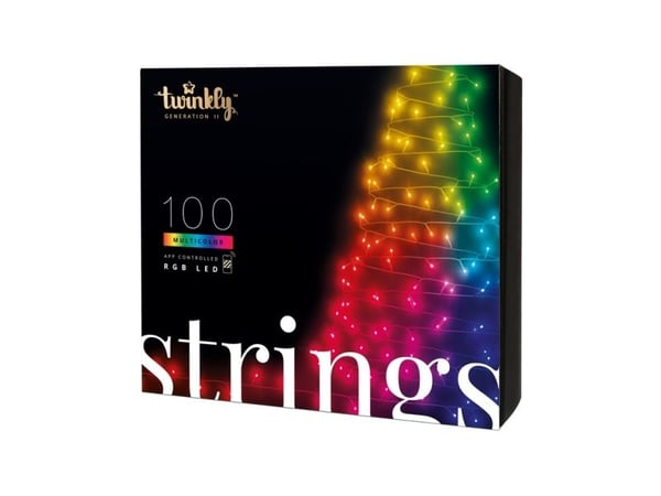 Twinkly Strings, Multi, Monivärinen, G, 8 kWh, A - G, 6 mm