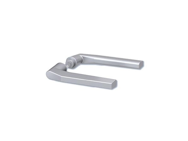 BASI 7421-1001, Passasjespak, Inne & Ute, Ambidekstriøs, Aluminium, Aluminium, L-formet