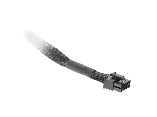 Thermaltake - Strømsplitter - 8-pins PCIe-strøm (hann) til 12+4-stifts PCI Express 5.0 strøm (hann) - 60 cm - svart