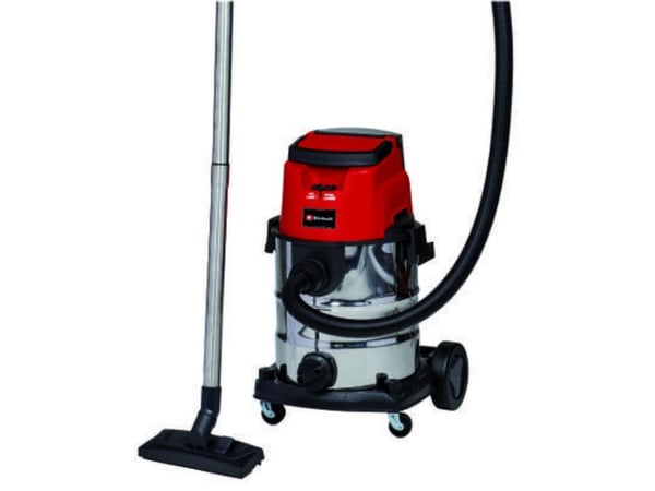 Einhell TE-VC 36/25 Li S-Solo, Sylindervakuum, Tørr & våt, Støv pose, 25 l, Skum, Filtrering - SOLO