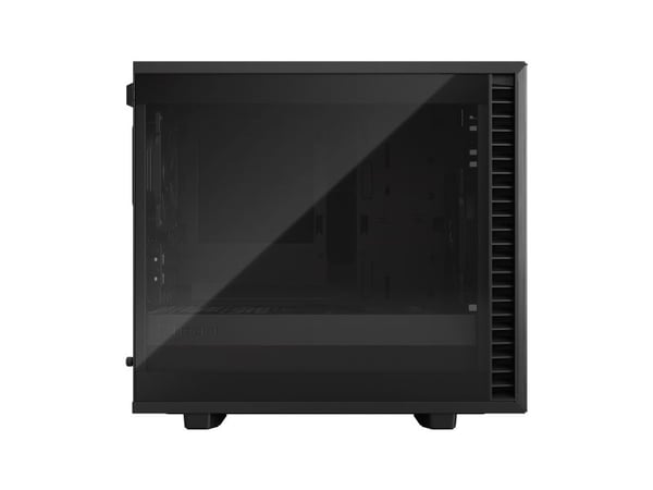 Fractal Design Define 7 Nano - Tower - Mini-DTX - sidepanel med vindu (farget glass) - ingen strømforsyning (ATX) - svart - USB/lyd