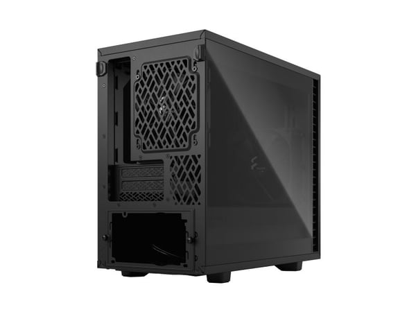 Fractal Design Define 7 Nano - Tower - Mini-DTX - sidepanel med vindu (farget glass) - ingen strømforsyning (ATX) - svart - USB/lyd