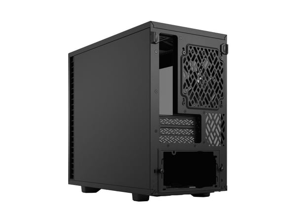 Fractal Design Define 7 Nano - Tower - Mini-DTX - sidepanel med vindu (farget glass) - ingen strømforsyning (ATX) - svart - USB/lyd