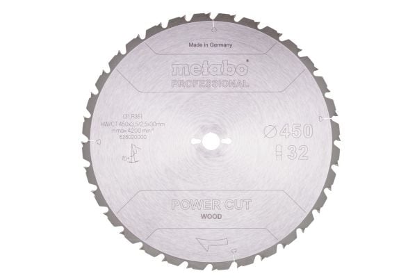 Metabo 628020000, Konstruksjons Tre med spiker, Løvtre, 45 cm, 3 cm, 2,5 mm, 3,5 mm, BKS 450 Plus / BKH 450 Plus