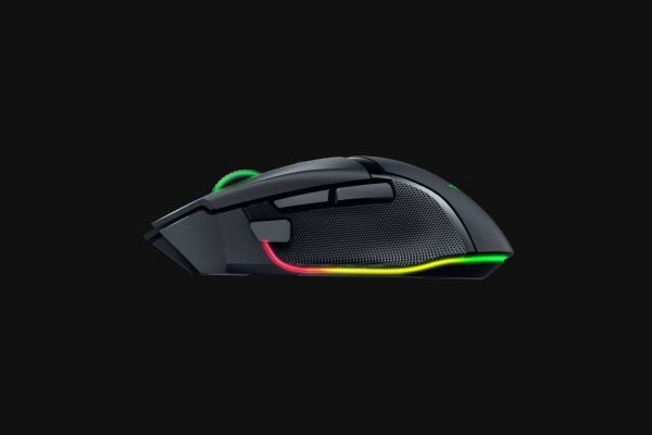 Razer Basilisk V3 pro - Mus - ergonomisk - høyrehendt - optisk - 11 knapper - trådløs - Bluetooth