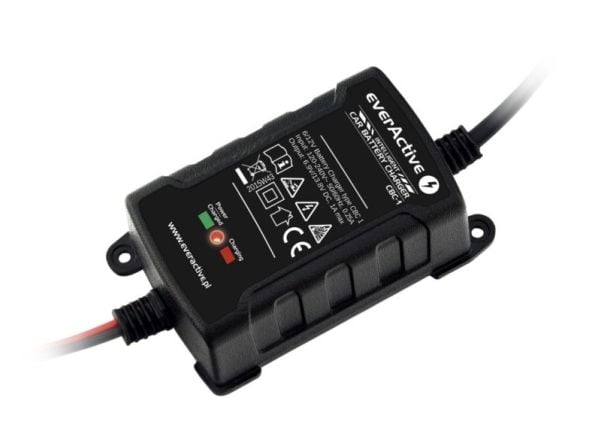 everActive automatisk batterilader 6V / 12V 1A (4995726)