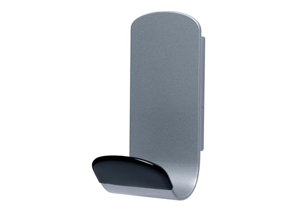 Unilux Steely, Innendørs, Knagg, Grå, Polyvinylklorid (PVC), Stål, Magnet, 12 kg