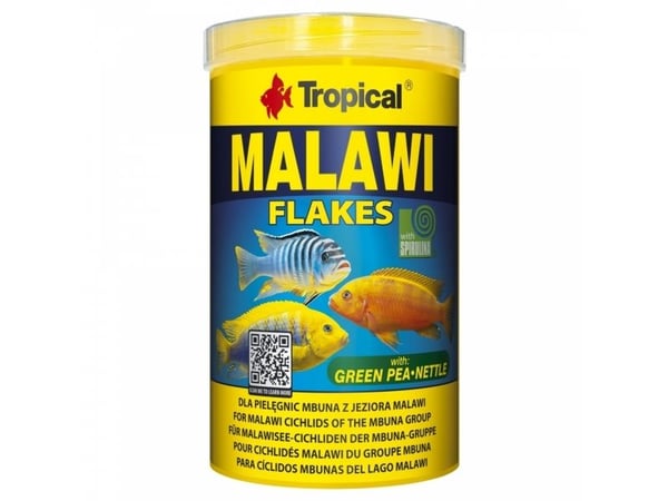 Tropical Malawi monikomponenttiruoka kaloille 1000ml Tropical Malawi monikomponenttiruoka kaloille 1000ml
