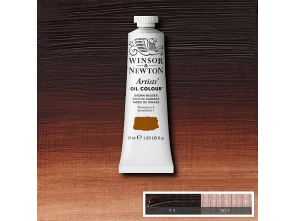 Winsor & Newton 094376940855, Brun, 37 ml, Rør