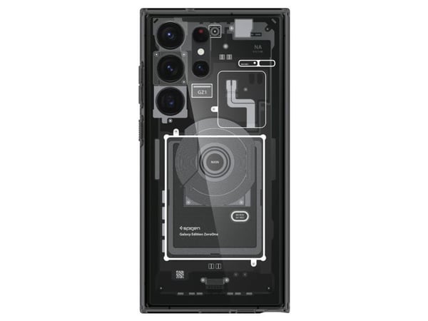 Spigen ACS05620, Etui, Samsung, Galaxy S23 Ultra, 17,3 cm (6.8"), Sort, Hvit