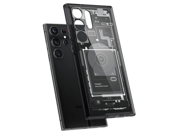 Spigen ACS05620, Etui, Samsung, Galaxy S23 Ultra, 17,3 cm (6.8"), Sort, Hvit