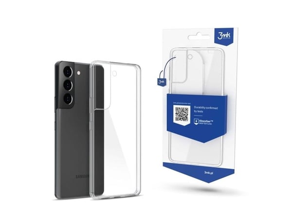 3mk Clear Case - Baksidesskydd för mobiltelefon - termoplastisk polyuretan (TPU) - transparent - för Samsung Galaxy S22