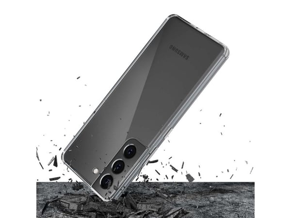 3mk Clear Case - Baksidesskydd för mobiltelefon - termoplastisk polyuretan (TPU) - transparent - för Samsung Galaxy S22