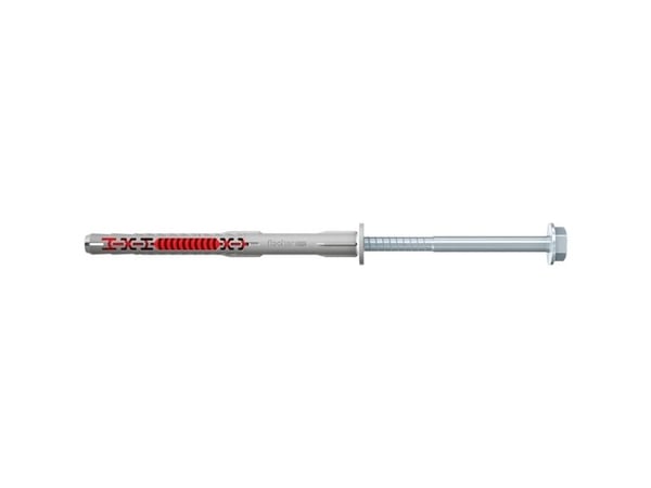 Fischer 562153, Expansionsankare, Betong, Gipsblock, Murverk, Nylon, Grå, Förzinkat stål, Torx