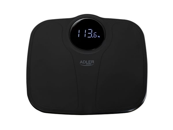 Adler AD 8172B, Elektronisk personvekt, 180 kg, 100 g, Sort, kg, lb, ST, firkant