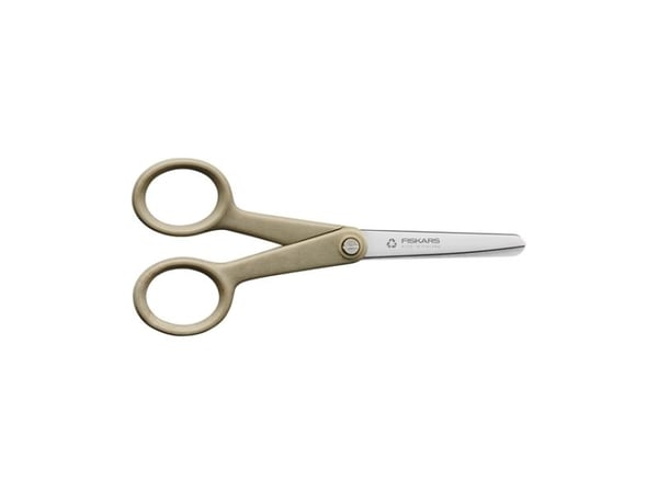 Fiskars 1062546, Vuxen, Rakt snitt, Single, Oliv, Rostfritt stål, Pysselsaxar, Kontorssax