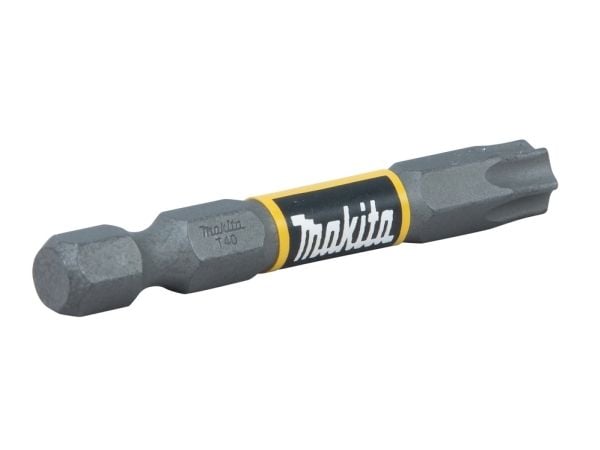 Makita Impact Premier - Impact screwdriver bit - 2 deler - torx - T40 - heksagonal - lengde: 50 mm