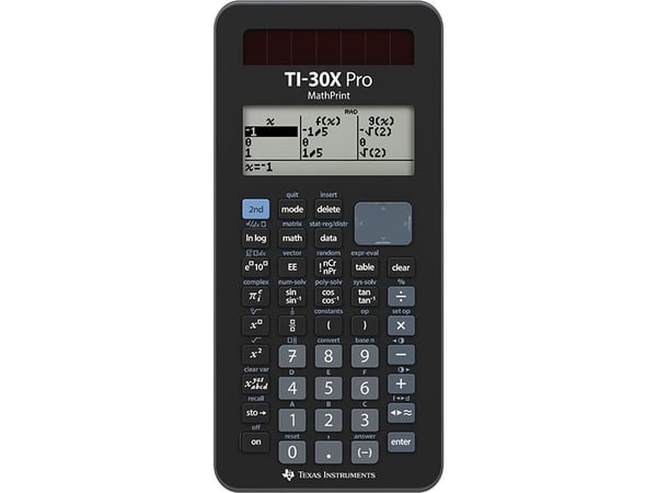 Laskin Texas TI-30X Pro Mathprint laskin Texas TI-30X Pro Mathprint