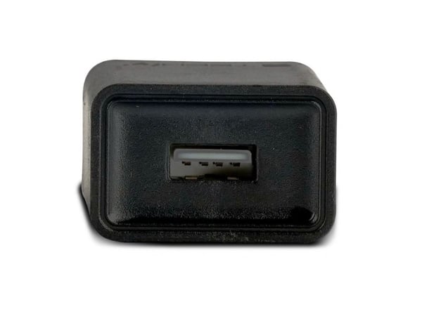 Techly IPW-USB-24BK, Inomhus, Vekselström, 5 V, 2,4 A, Sort