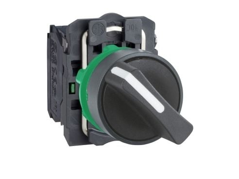 Schneider Electric XB5, Musta, IP67, IK06, 30 mm, 70 mm, 42 mm