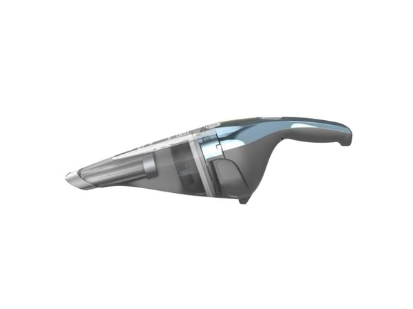 Black & Decker NVC220WBC, Tørr, 866 l/min, Uten pose, Blå, Kromfarget, 0,385 l, Batteri