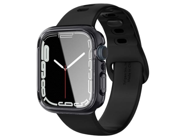 Spigen Ultra Hybrid, Boks, SmartWatch, Grå, Apple, Apple Watch Series 8 / 7 (45mm), Polykarbonaatti (PC), Termoplastinen polyuretaani (TPU)