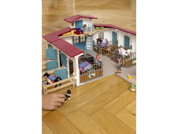 Schleich Horse Box with Mare and Foal