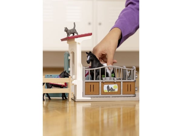 Schleich Horse Box with Mare and Foal