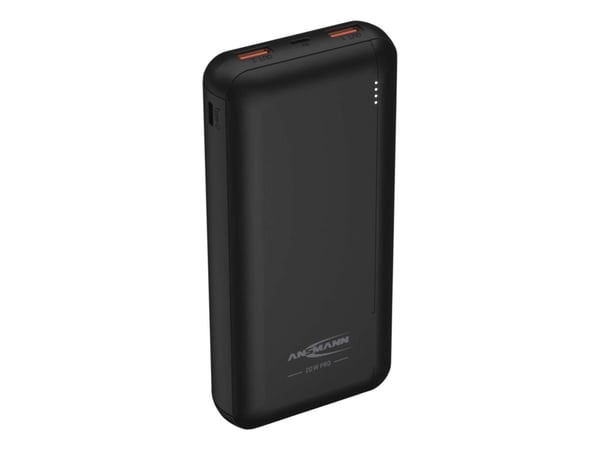 Ansmann PB320PD, 20000 mAh, litiumpolymeeri (LiPo), pikalataus 3.0, 3,7 V, lajittelu