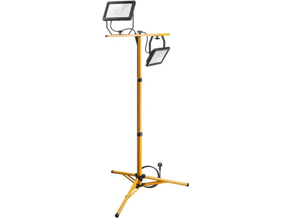Goobay 49984, 100 W, LED, 4,6 kg, IP65, Sort, Gult, Frittstående arbeidslys