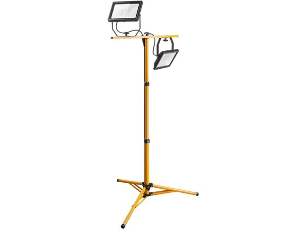 Goobay 49984, 100 W, LED, 4,6 kg, IP65, Sort, Gult, Frittstående arbeidslys