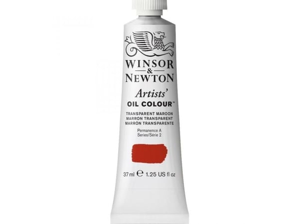 Winsor & Newton 094376941036, Maroon/ Rød-Brun, 37 ml, Rør, 1 stykker