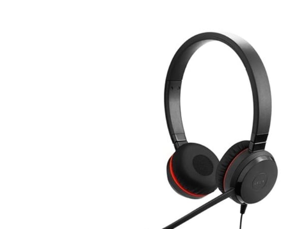 Jabra Evolve 30 II MS stereo - Hodesett - on-ear - kablet - USB, 3,5 mm jakk - Certified for Skype for Business