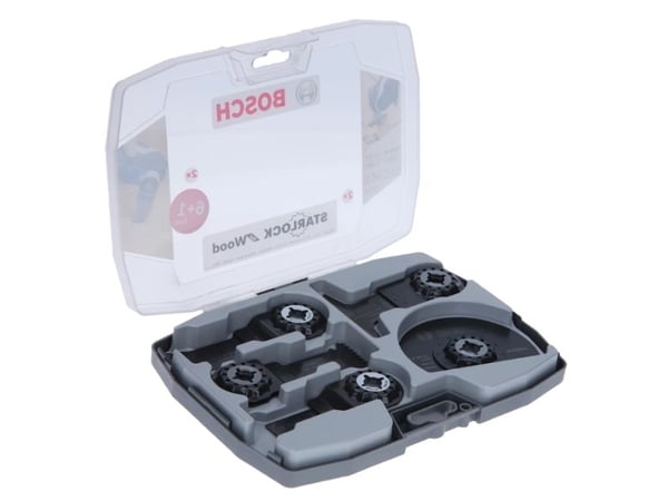 Bosch Starlock for Wood - Monitoimityökalun teräsarja - 7 kpl