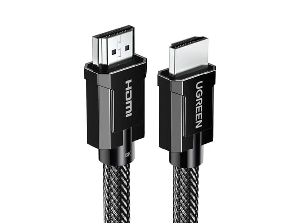 Ugreen - Ultra High Speed - HDMI-kabel med Ethernet - HDMI hann til HDMI hann - 3 m - 8K 60Hz støtte