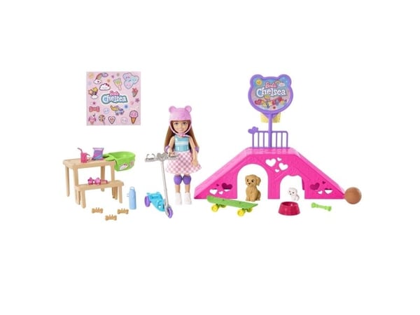 Barbie Chelsea Doll and Playset, Muotinukke, Naaras, 3 vuosi/vuosia, Tyttö, 188 mm, 190 g