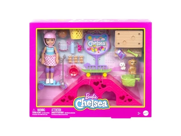 Barbie Chelsea Doll and Playset, Muotinukke, Naaras, 3 vuosi/vuosia, Tyttö, 188 mm, 190 g
