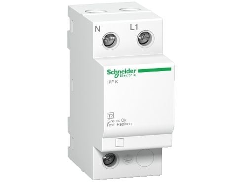 Schneider Electric Acti9 iPF K, 230 V, 1P + N, Valkoinen, EACCE, -25 - 60 °C, -40 - 85 °C