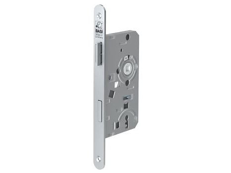 BASI 9220-5528, Mortise-lås, Sølv