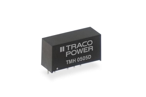 TracoPower TMH 1215D DC/DC-muunnin, tulostus 12 V/DC 15 V/DC, -15 V/DC 65 mA 2 W Lähtöjen lukumäärä: 2 x