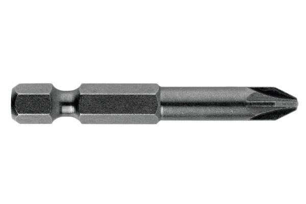 Metabo 628520000, 3 stykker, Pozidriv, PZ 2, 49 mm, 25,4 / 4 mm (1 / 4"), Sekskantet