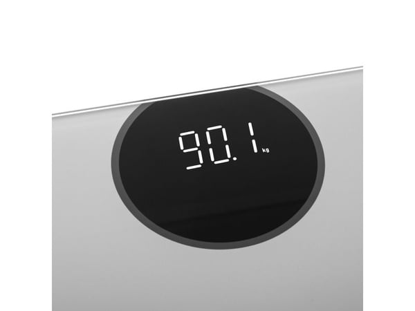 Adler AD 8175, Elektronisk personvekt, 180 kg, 100 g, Sølv, kg, lb, firkant