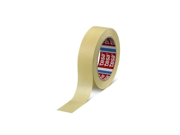 Tesa 4323 - Maskeringstape - 19 mm x 50 m - lett kreppet papir - lys beige
