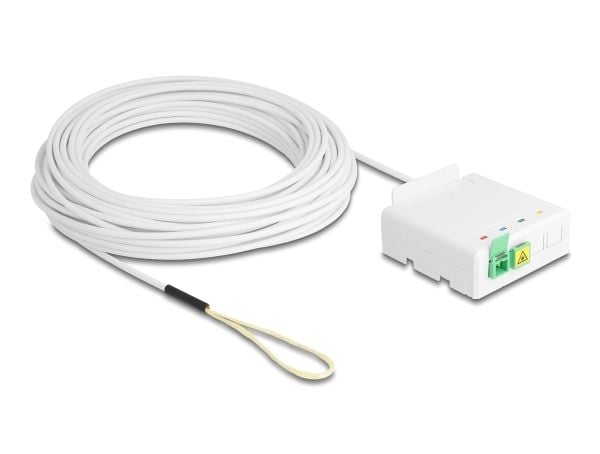 DELOCK Valokuituliitäntärasia 2 x SC/APC Simplex-sarja 20m