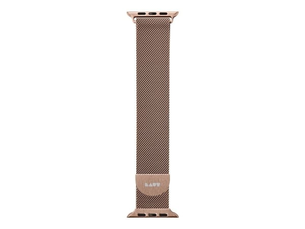 LAUT Steel Loop, Strop / Belte, Smartklokke, Gull, Apple, Apple Watch 38/40/41 mm, Rustfritt stål