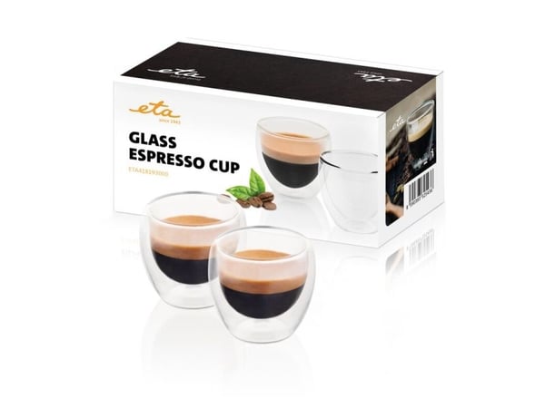ETA 4181 93000 - Espressoglass - 80 ml (pakke med 2)